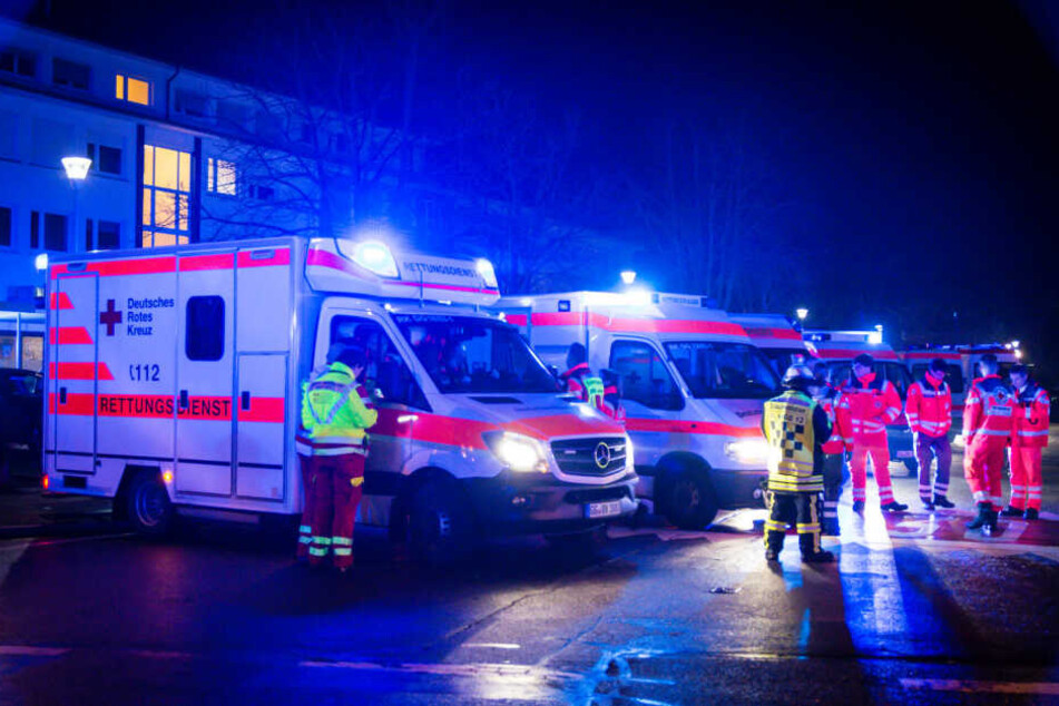 Zahlreiche Einsatzkräfte waren vor Ort.
