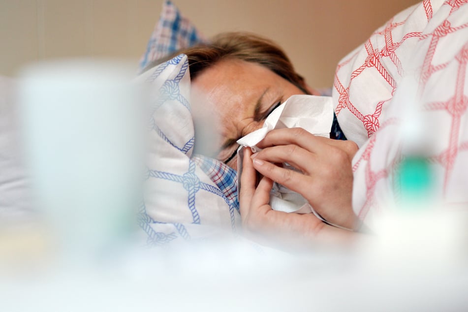 Gut 37.000 Sachsen lagen in dieser Saison schon mit Grippe, Corona oder RS-Viren im Bett. (Symbolfoto)