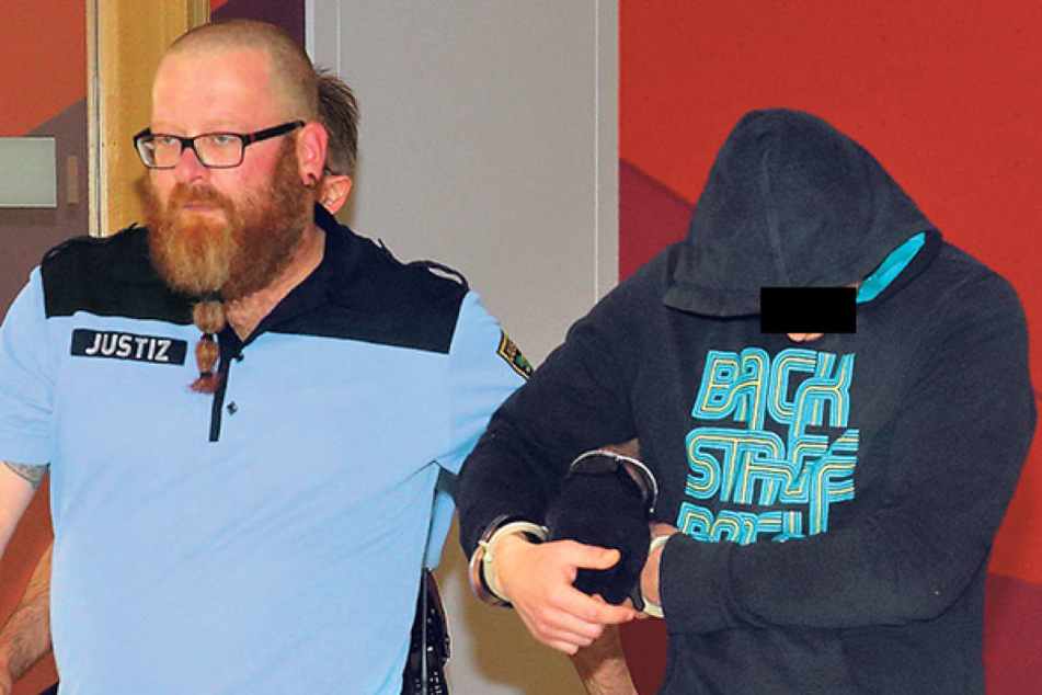 Martin L. (30) sitzt bereits in
Haft. Am Dienstag wurde ihm erneut der Prozess gemacht.