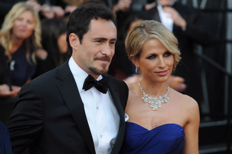 Demian Bichir und seine Frau Stefanie Sherk bei den Oscars im Jahr 2012.