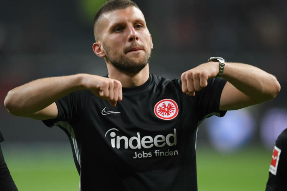 Seinen wohl letzten Aufritt im Eintracht-Trikot hatte Ante Rebic im Rückspiel der Play-offs zur Europa League am 29. August gegen Racing Straßburg.