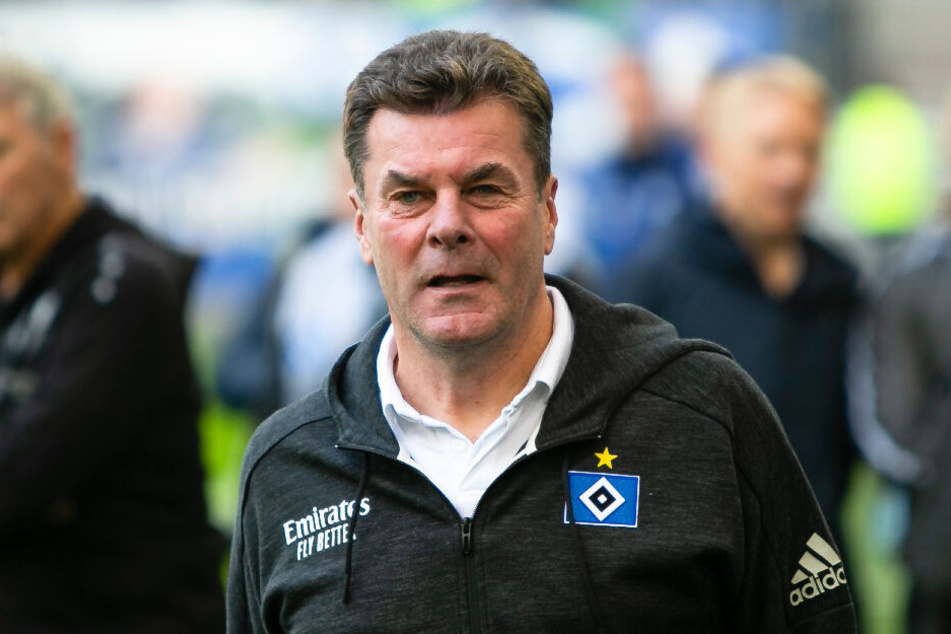 Dieter Hecking macht den HSV fit für das Ende der Winterpause. (Archivbild)
