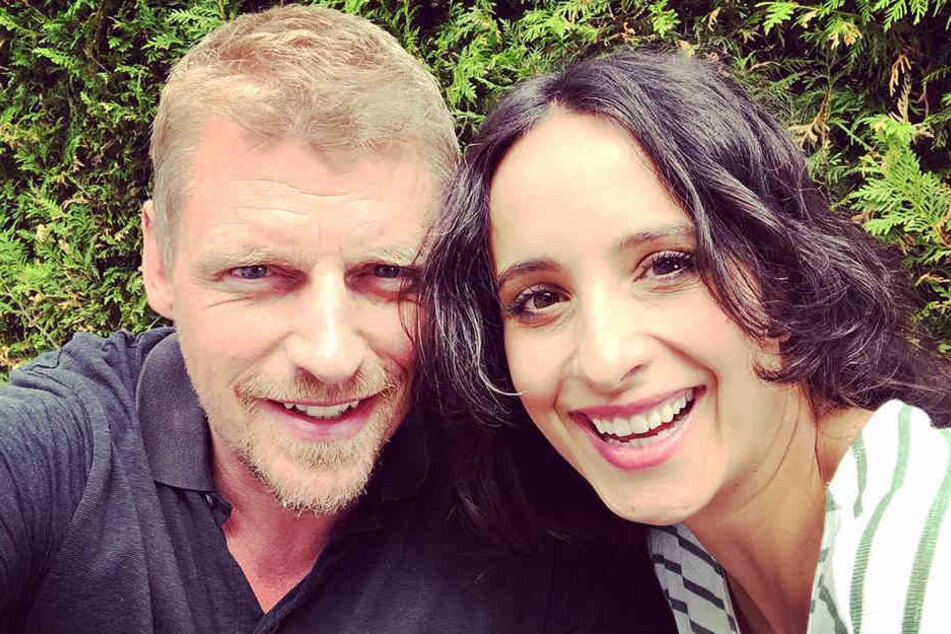 Mit ihrem alten Bergretter-Kollegen Martin Gruber (48) dreht Stephanie Stumph (33) in München eine neue Krimifolge für "Der Alte".