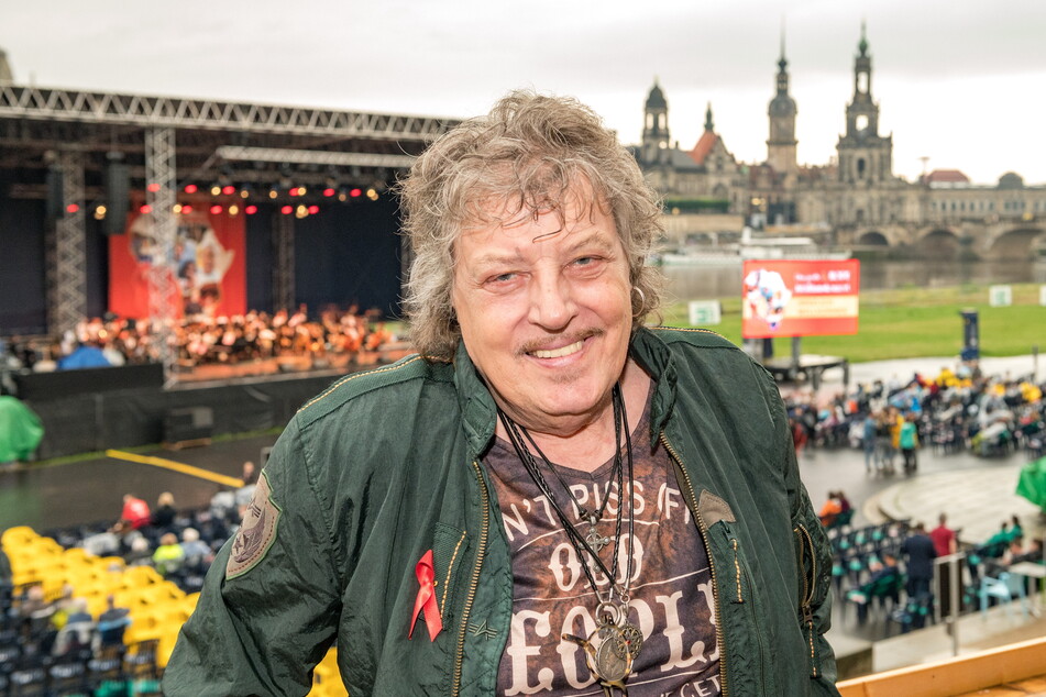 Ex-Puhdys-Sänger Dieter "Quaster" Hertrampf (77) tritt beim Stadtfest Zwickau auf.