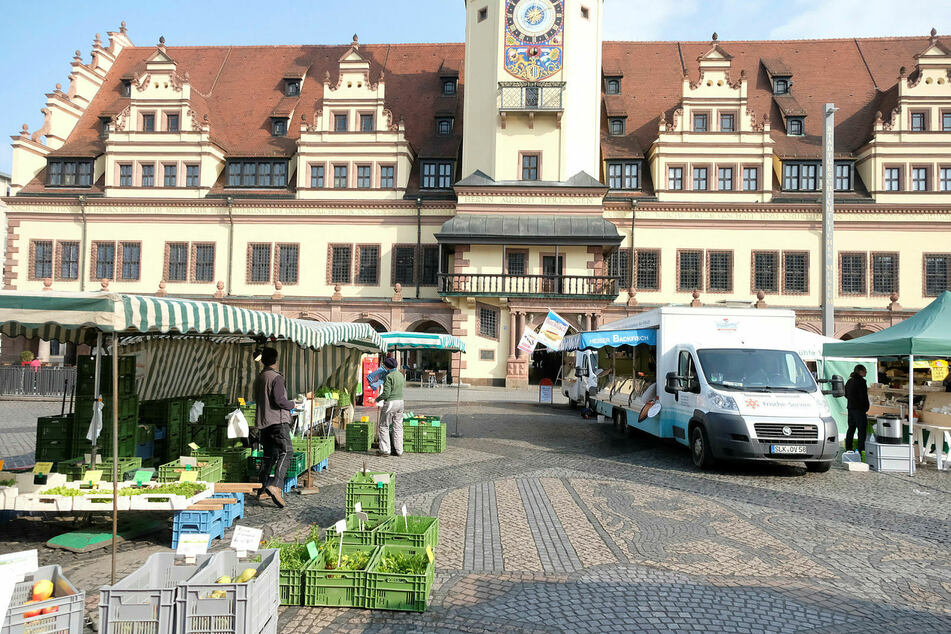 Der Leipziger Markt.