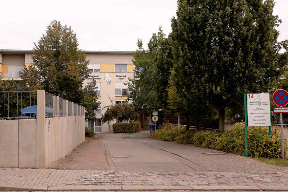 In dieses Haus wurde eingebrochen.