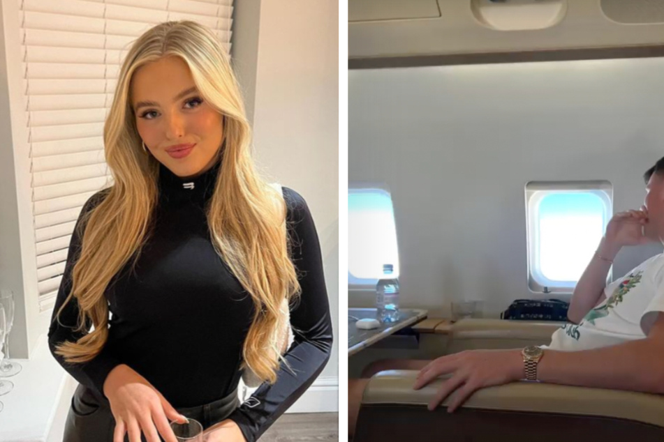 Lilly-Ella Gerrard (18, l.) teilte Fotos der Ibiza-Reise mit Lee Byrne (23) auf Instagram, wo ihr über 188.000 Menschen folgen.