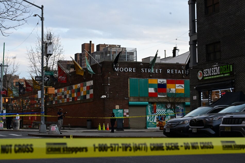 An dieser Straßenecke im belebten Viertel Williamsburg ereignete sich der tragische Vorfall.