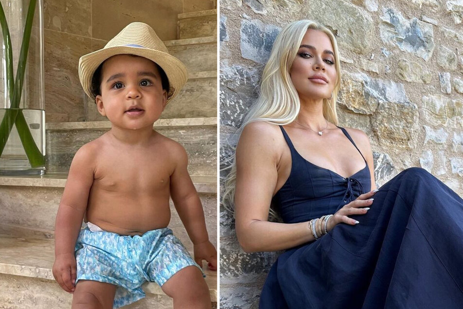 Khloé Kardashian shared new footage of her baby boy, Tatum, on Monday.