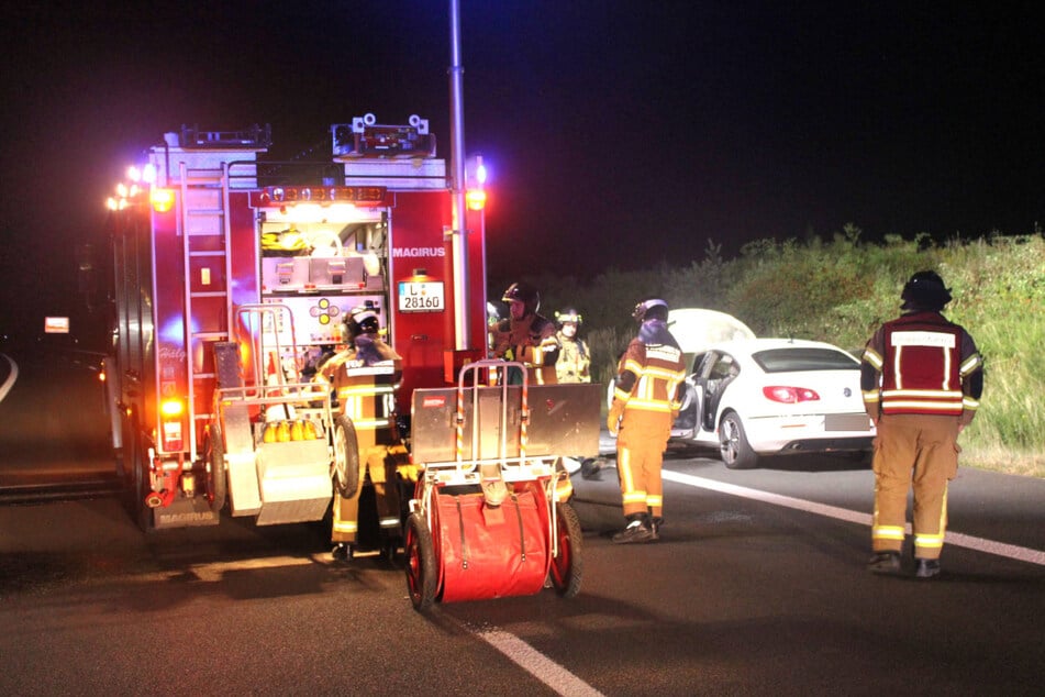 Als die Feuerwehr am Ort des Geschehens eintraf, mussten die Kameraden nur noch einmal nachlöschen. Ersthelfer hatten das Schlimmste bereits verhindert.