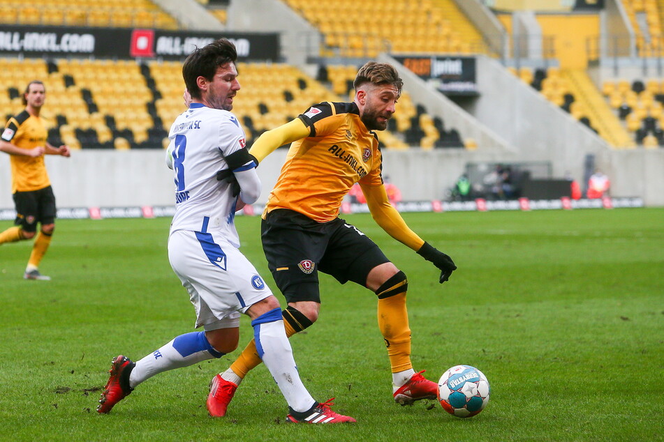 Das Spiel Dynamo Dresden gegen den Karlsruher SC stieß auf großes Such-Interesse.