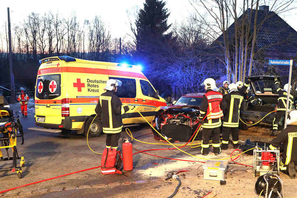 Auf der Bahnhofstraße kam es zur Kollision.