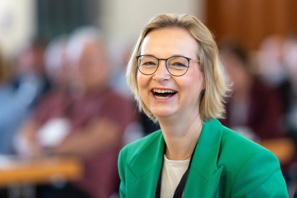 Katja Wolf (49) ist BSW-Landeschefin in Thüringen.