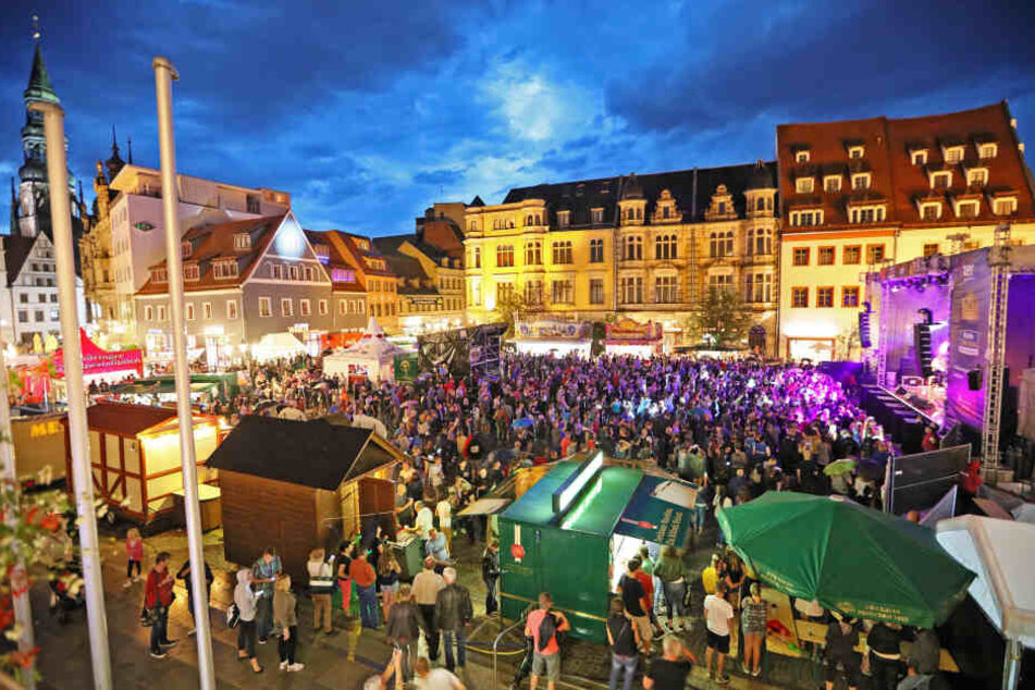 Am Wochenende herrscht Party-Stimmung in der Region: Zwickau und Mittweida laden zum Stadtfest.