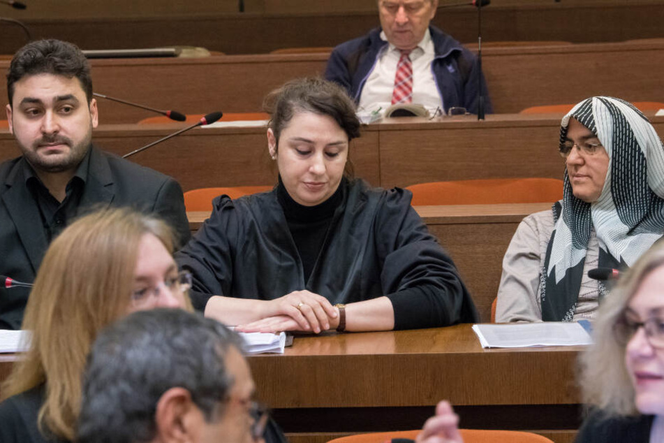 Anwältin Seda Basay-Yildiz am 9.01.2018 während einem Prozess um die Morde und Terroranschläge des "Nationalsozialistischen Untergrunds" (NSU).