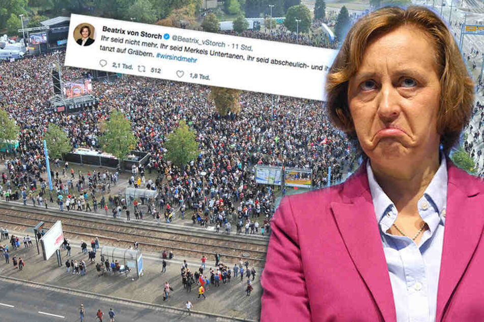 AfD-Storch hetzt gegen Konzert-Besucher: "Ihr tanzt auf Gräbern"