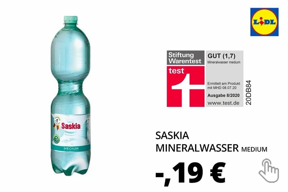 Saskia Mineralwasser Medium