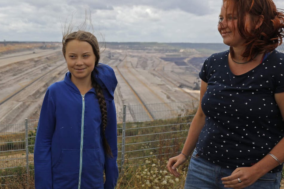 "So gewaltig": Greta Thunberg am Braunkohle-Tagebau Hambach!