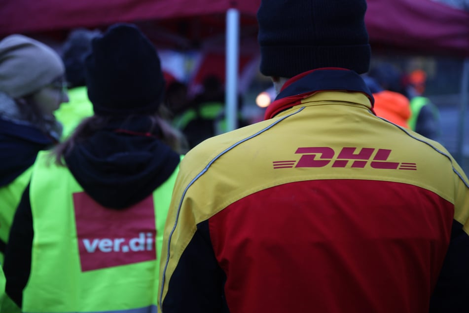 Die Beteiligung beim Poststreik fällt besonders im Osten des Landes größer aus.