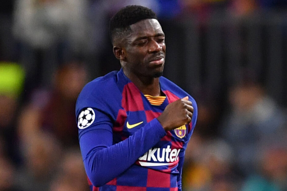 Verletzt musste Ousmane Dembélé vom Feld.