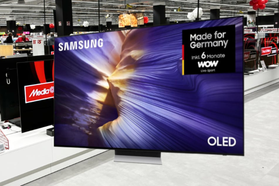 MediaMarkt verkauft am Donnerstag (4.6.) riesigen Samsung-Fernseher günstig