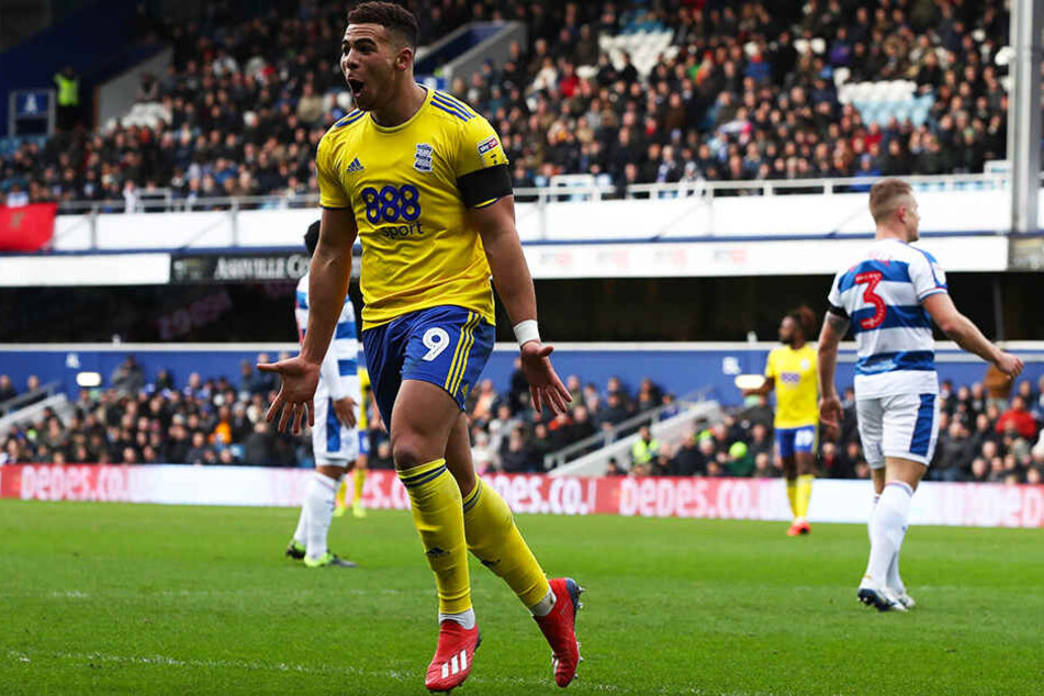Brachte Birmingham City mit drei Toren in der ersten Halbzeit nahezu im Alleingang auf die Siegerstraße: Das englische Sturmtalent Che Adams.