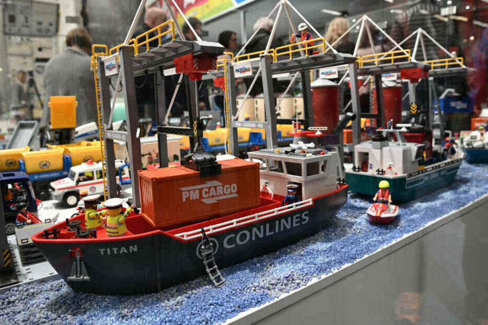 Am Playmobil-Hafen ist jede Menge los!