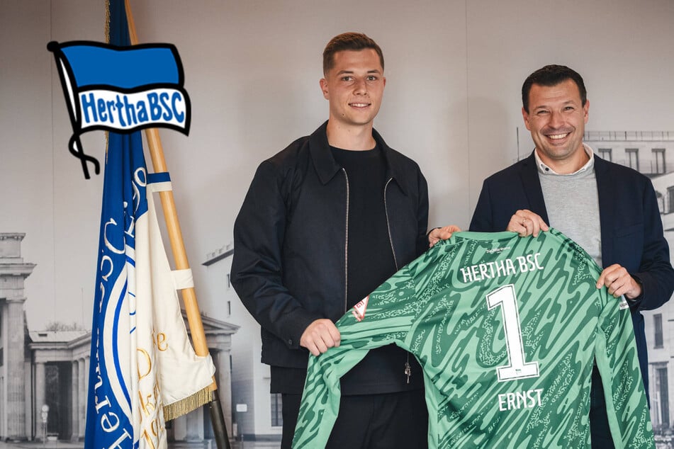 Hertha BSC verlängert vorzeitig mit Keeper Tjark Ernst