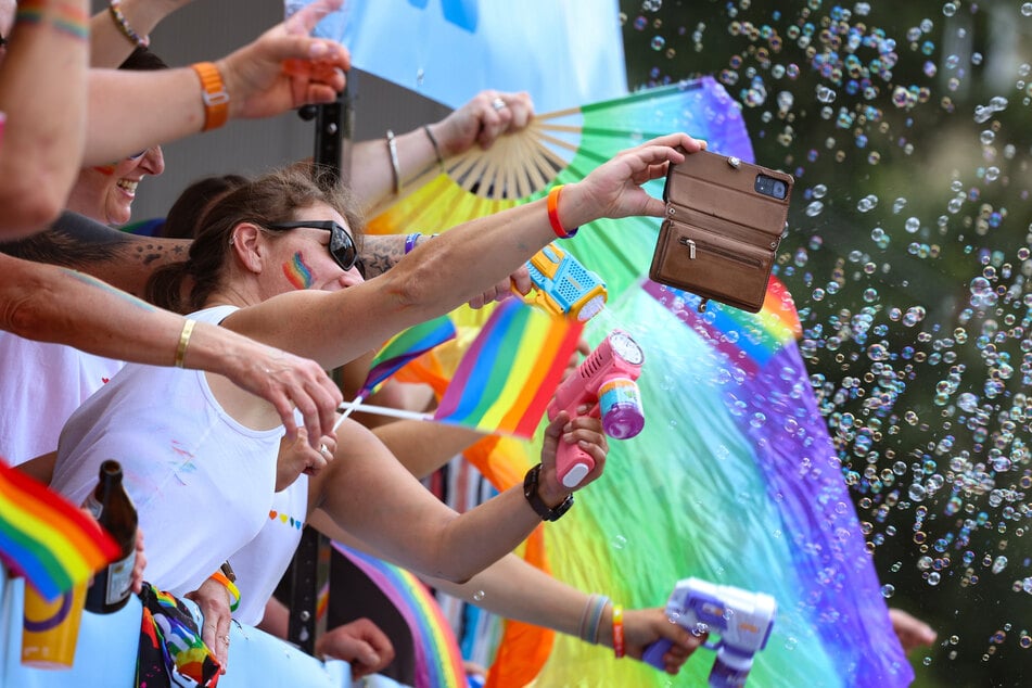 Beim Christopher Street Day wurde auf den Straßen Münchens ausgelassen gefeiert.