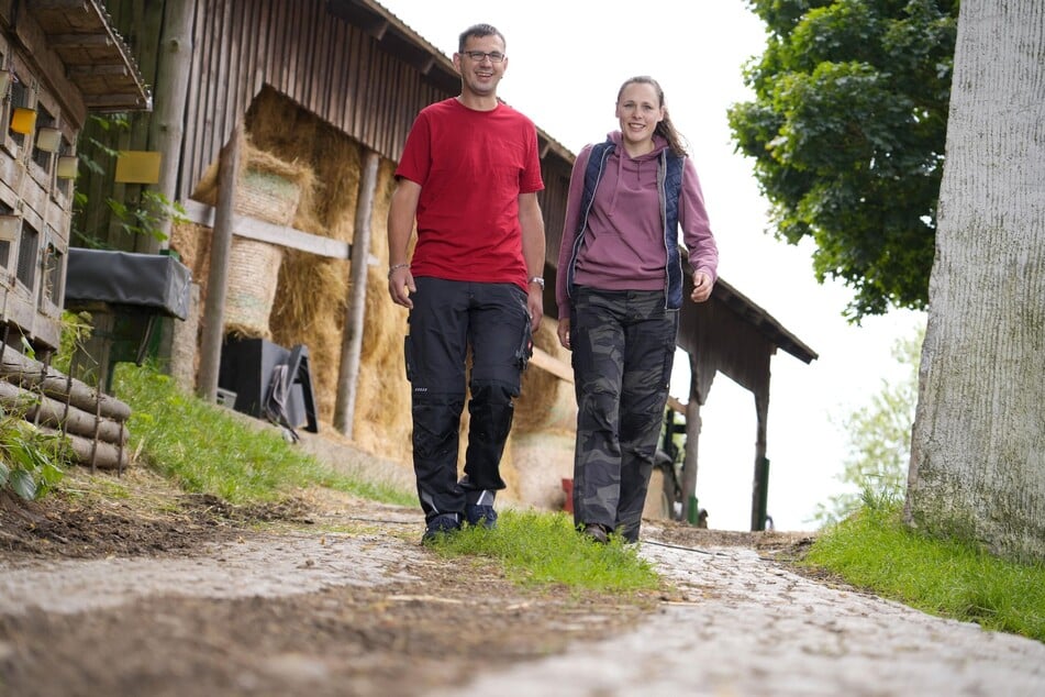 Thomas (39) und Michaela (35) lernten sich bei "Bauer sucht Frau" kennen.