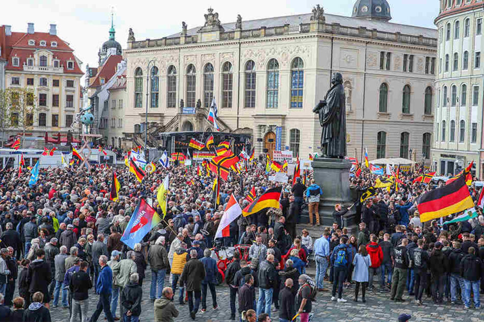 Verkehrseinschränkungen wegen Pegida: Demo und Gegendemos zum fünften Jahrestag