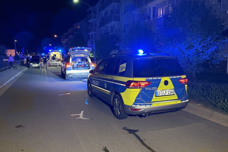 Polizei und Rettungsdienst waren vor Ort.