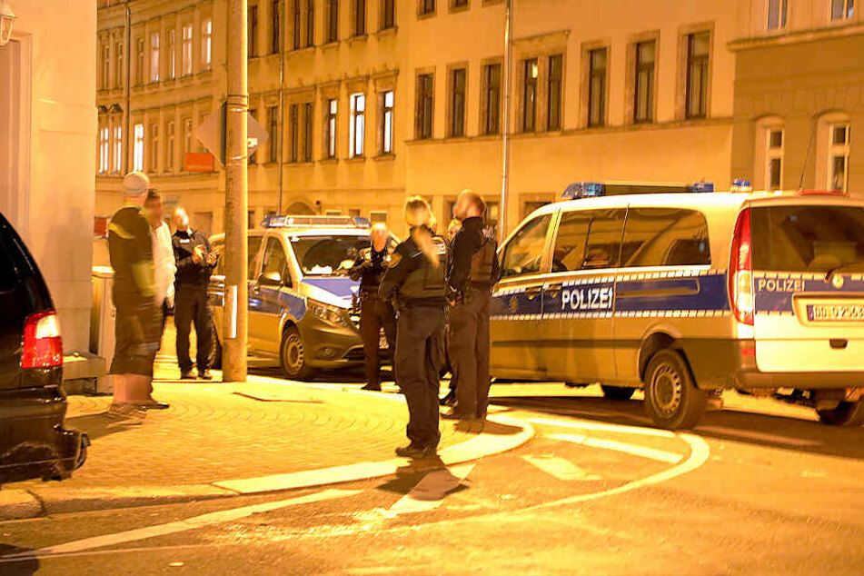 Die Polizei war in der Hainstraße im Einsatz.