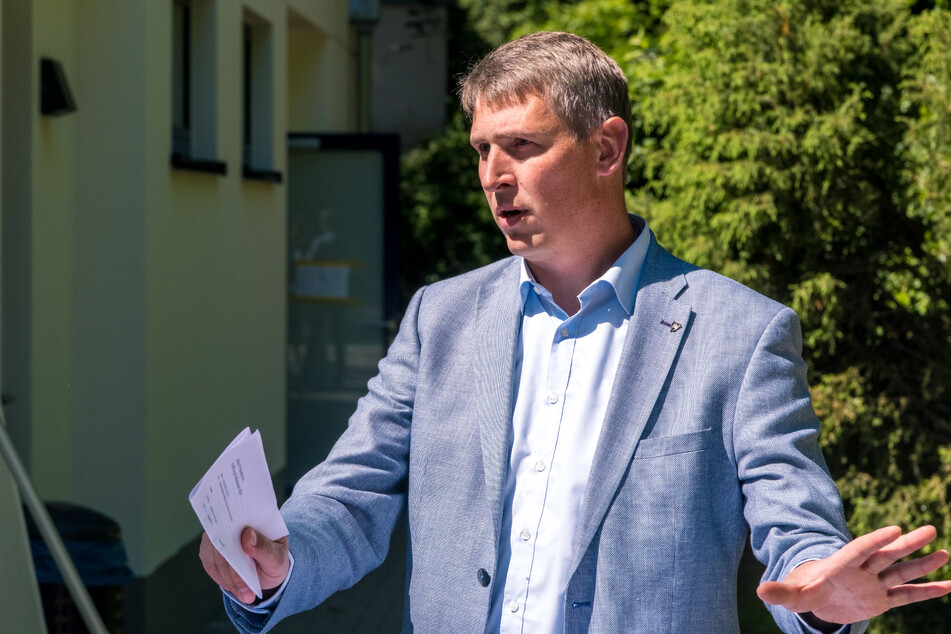 Der Leiter der Leipziger Bäder, Martin Gräfe, freut sich auf die diesjährige Freibad-Saison.