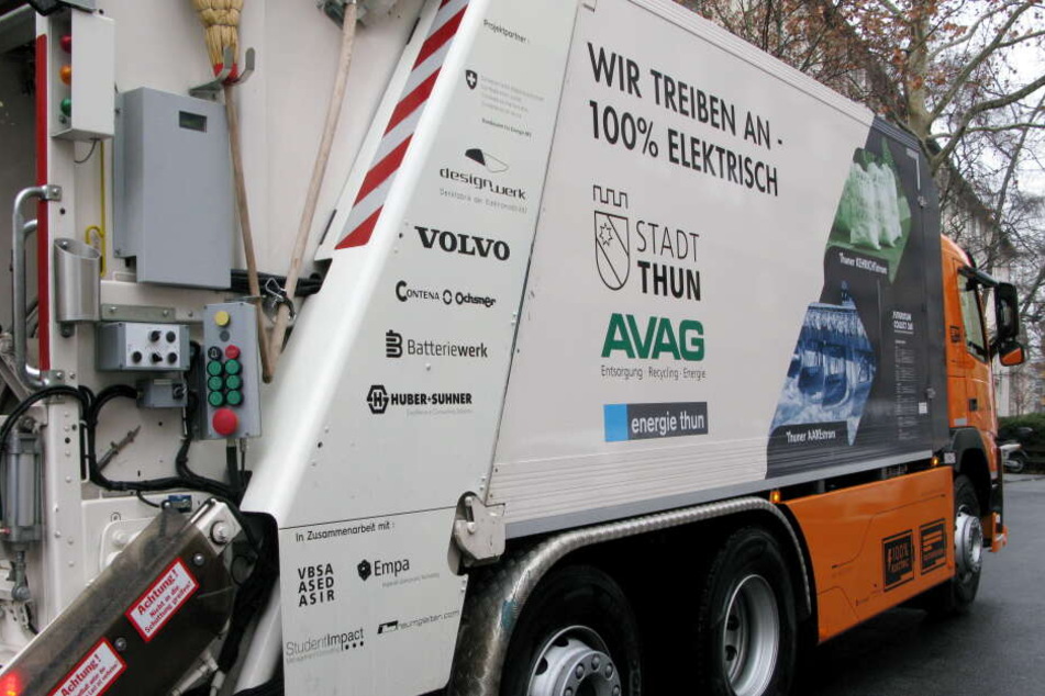 Ganz schön kostspielig: Ein E-Abfallwagen kostet rund 500.000 Euro.