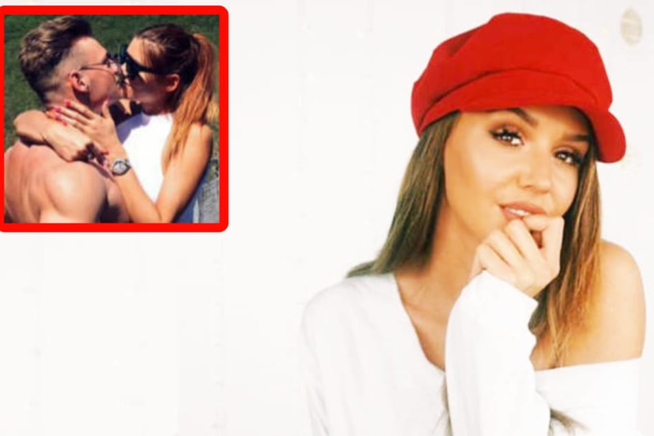 Gerda Lewis und Tobi vor einem Jahr (oben links) und ein aktuelles Foto der GNTM-Teilnehmerin.