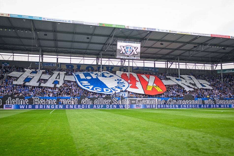 Ein voller Block U unterstützt auch hoffentlich wieder bei diesem Spiel die Blau-Weißen.