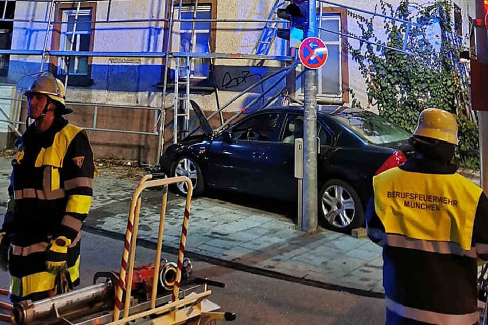 Die Feuerwehr war zwei Stunden lang im Einsatz.