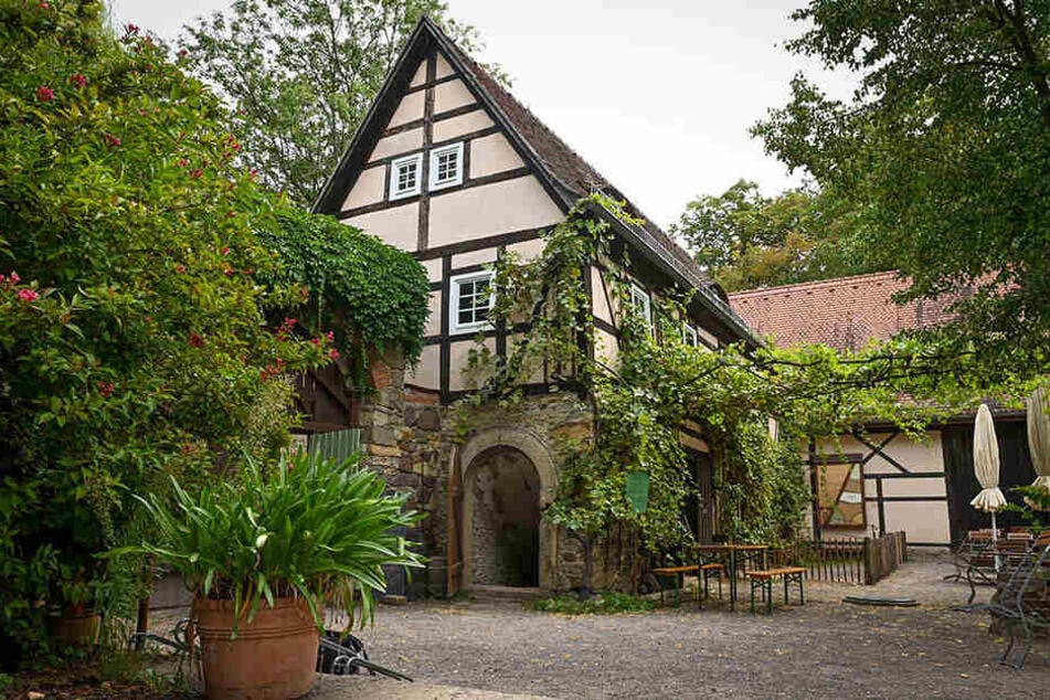 Das Weinmuseum in der Zschoner Mühle.