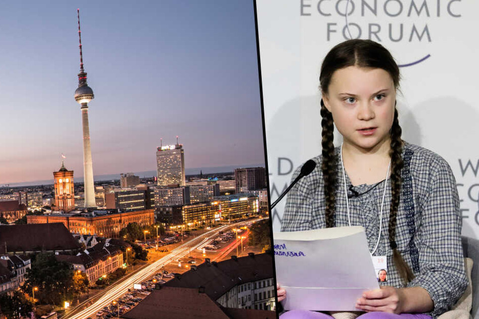 Greta Thunberg kommt erstmals seit dem Start von "Fridays for Future" in die deutsche Hauptstadt. (Bildmontage)