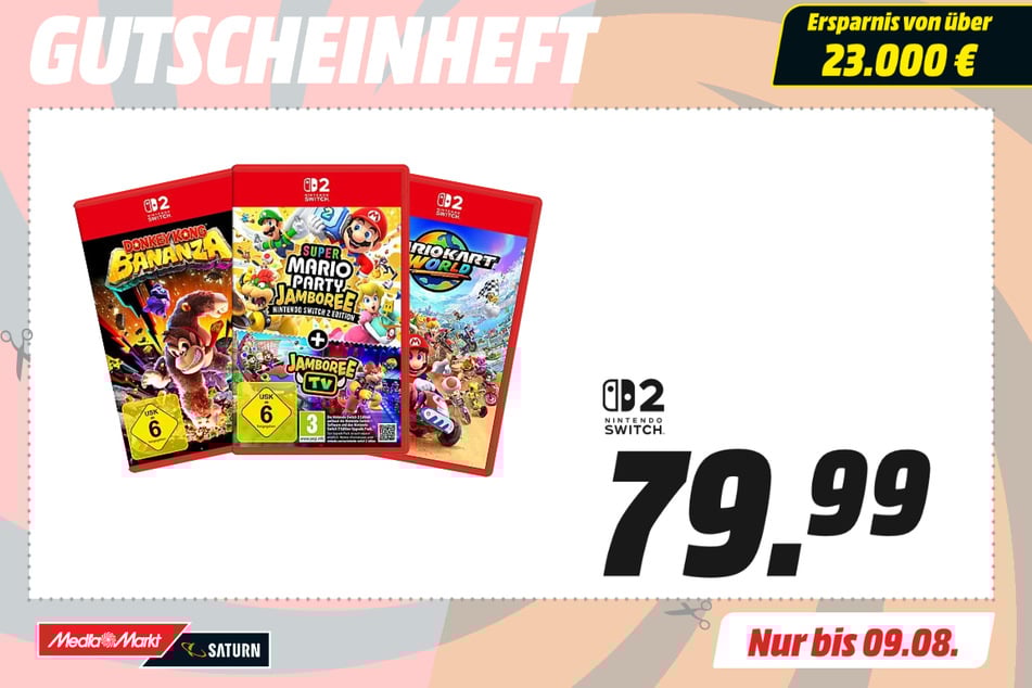 Nintendo Switch 2 Games für 79,99 Euro.