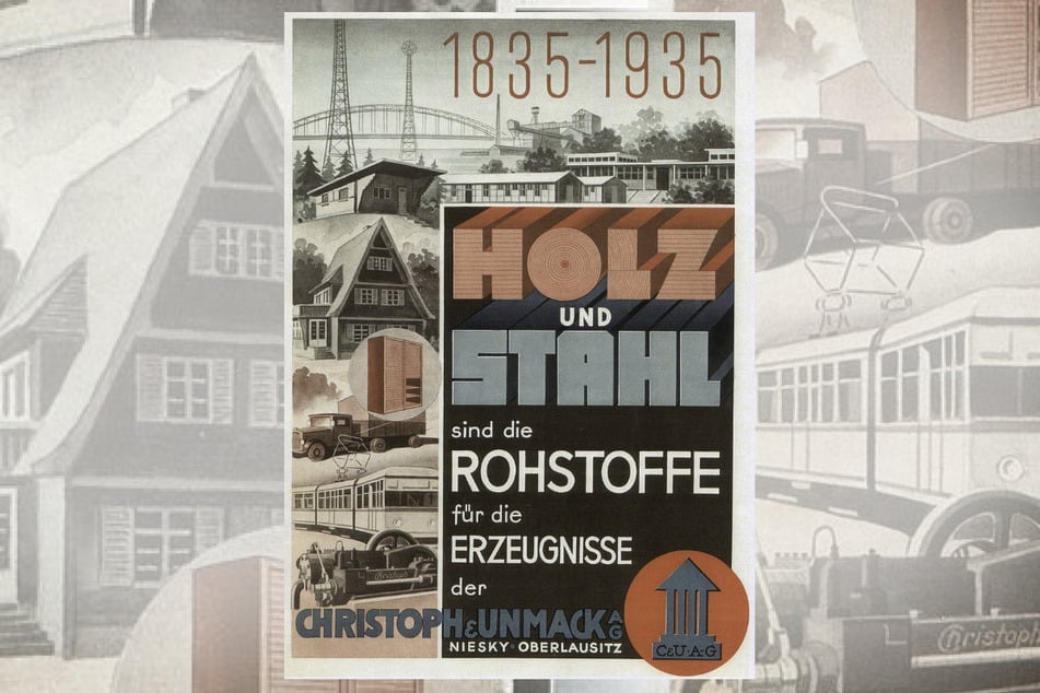 So warb die "Christoph & Unmack AG" im Jahr 1935 für ihre Bauten.