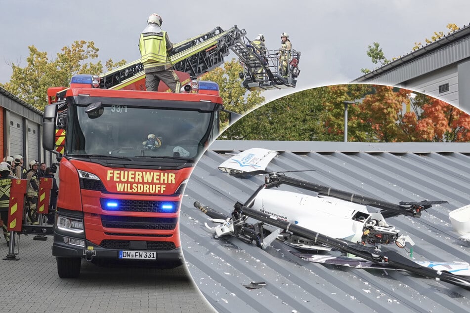 Drohne stürzt bei Dresden ab und löst Brand aus