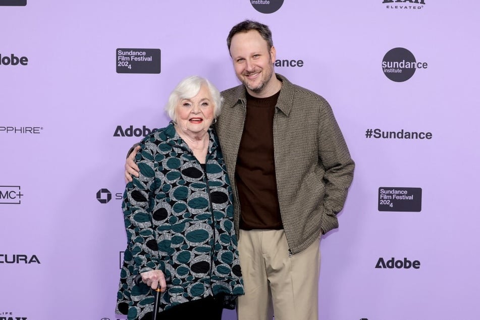 June Squibb and Josh Margolin attend the Thelma premiere during the 2024 Sundance Film Festival on January 18 in Park City, Utah.