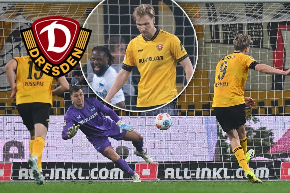 "Schlecht geschossen": Dynamo-Stürmer Vermeij wird zum Unglücksraben vom Punkt