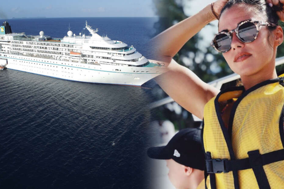Sarah Lombardi hat auf dem ZDF-"Traumschiff" angeheuert!