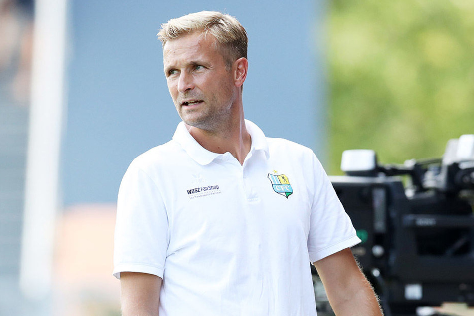 CFC-Trainer David Bergner (44) will den Pokal nach Chemnitz holen.