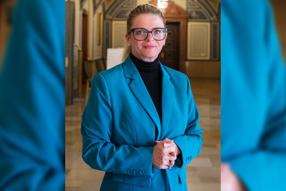 Linken-Fraktionschefin im Landtag Susanne Schaper (47) fordert einen Preisdeckel für Kraftstoff.