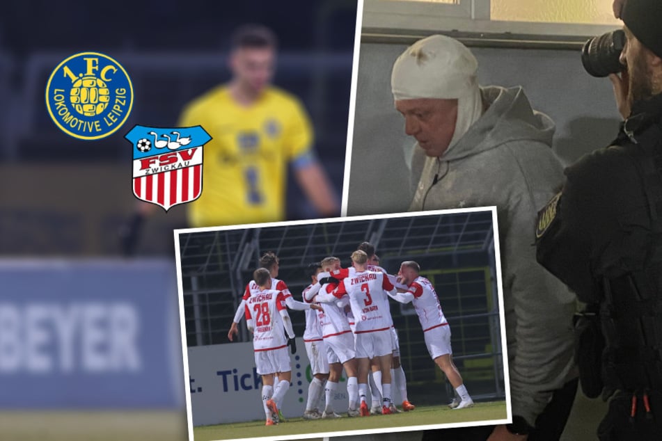 Becher trifft Busfahrer am Kopf! Fan-Eklat überschattet FSV-Sieg bei Lok Leipzig