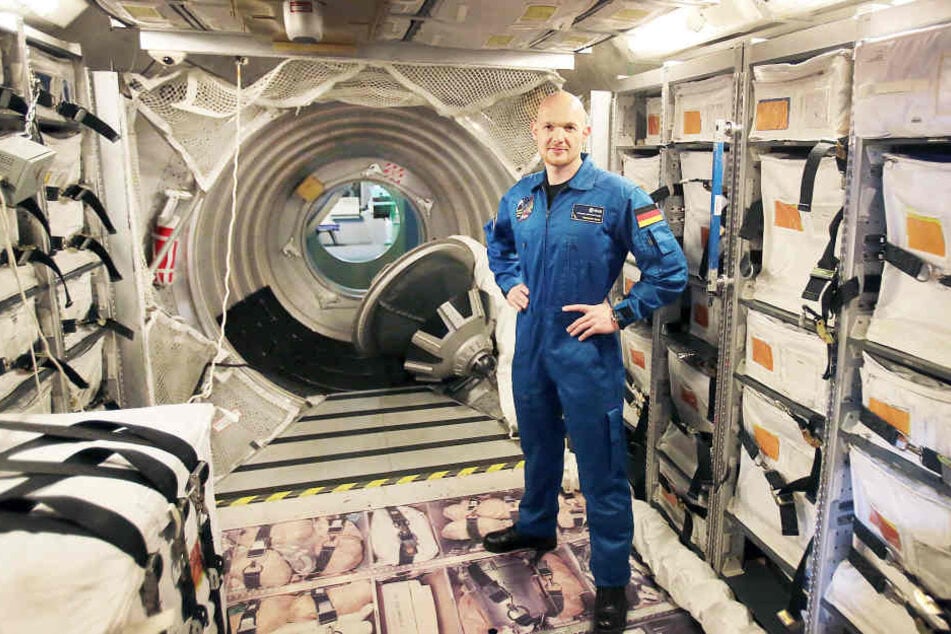 Rückblick 2014: Im Trainingszentrum in Köln trainierte Gerst bereits 2014 die Einsätze in nachgebauten ISS-Modulen. Auch für die jetzige Mission trainierte Gerst hier unzählige Male das Leben im Weltraum.